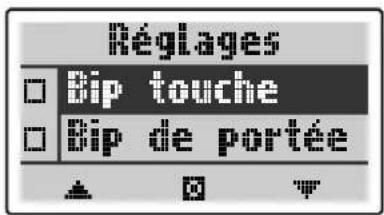 SWISSVOICE Eurit 535 - Activer / Désactiver des fonctions - 1