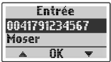 SWISSVOICE Eurit 535 - Recevoir et lire un message (SMS) (entrée) - 3