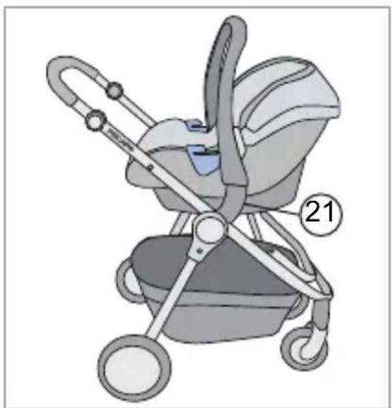 RECARO Citylife - Adapter za nosiljku - 1