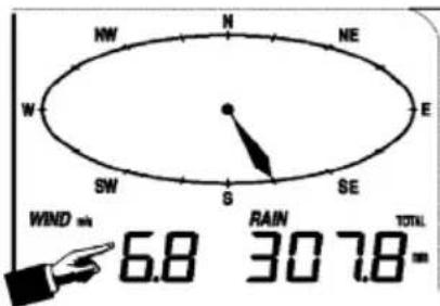 VELLEMAN WS1080 - - Windsnelheid - 1