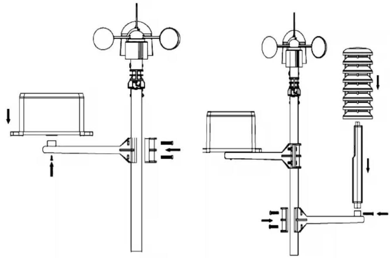 VELLEMAN WS1080 - Montar las estaciones - 2