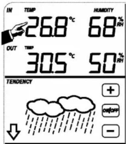 VELLEMAN WS1080 - - Innentemperatur - 1