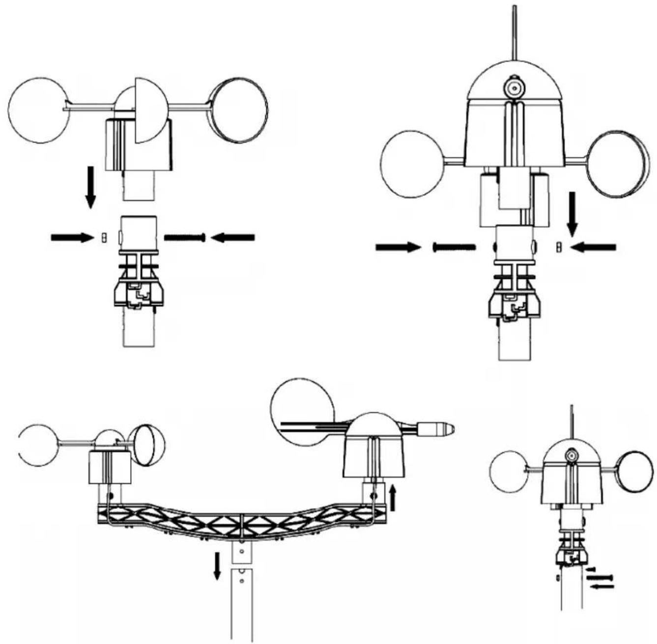 VELLEMAN WS1080 - Setting up the Stations - 1