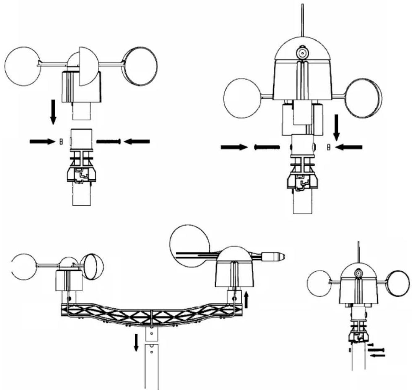 VELLEMAN WS1080 - Mise en place des stations - 1