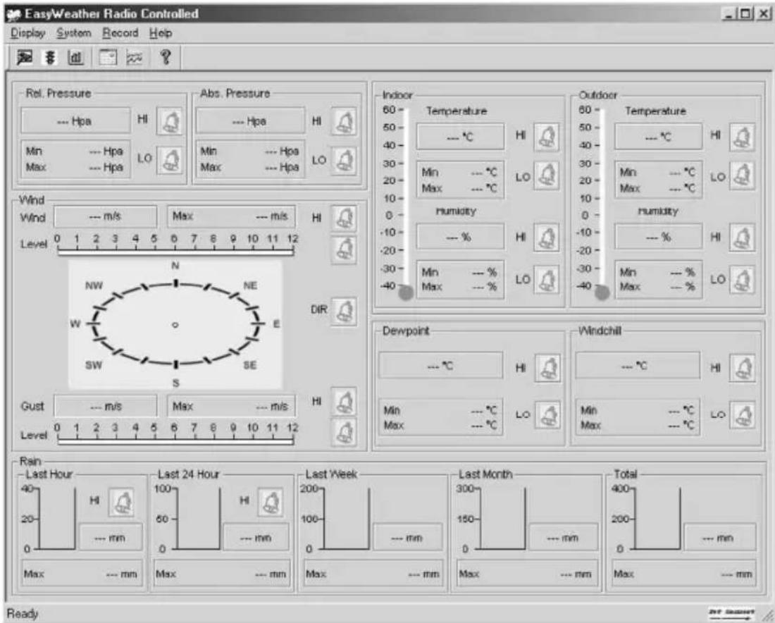 VELLEMAN WS1080 - • Ustawienia Podstawowe - 1