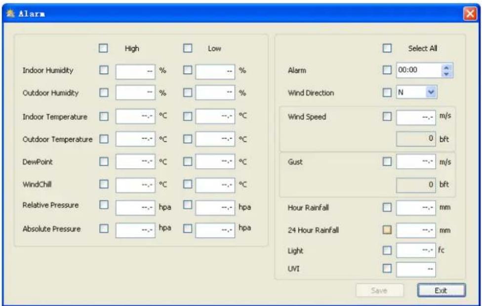 VELLEMAN WS3080 - Alarm - 2