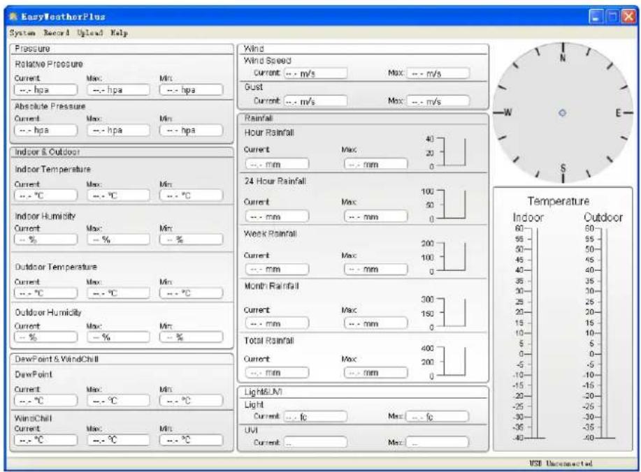 VELLEMAN WS3080 - Die Software verwenden - 1