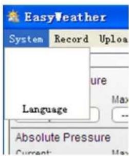 VELLEMAN WS3080 - Language selection - 1