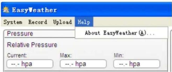 VELLEMAN WS3080 - Opção de Ajuda - 1