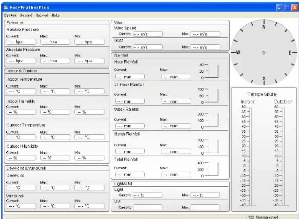 VELLEMAN WS3080 - Utilizar o software - 1