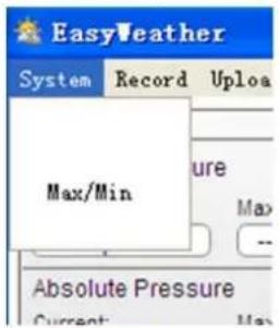 VELLEMAN WS3080 - Minimum- und Maximum-Werte - 1
