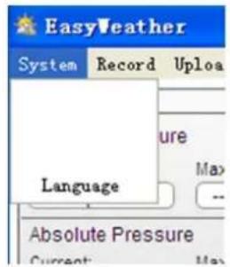 VELLEMAN WS3080 - Sélection de la langue - 1