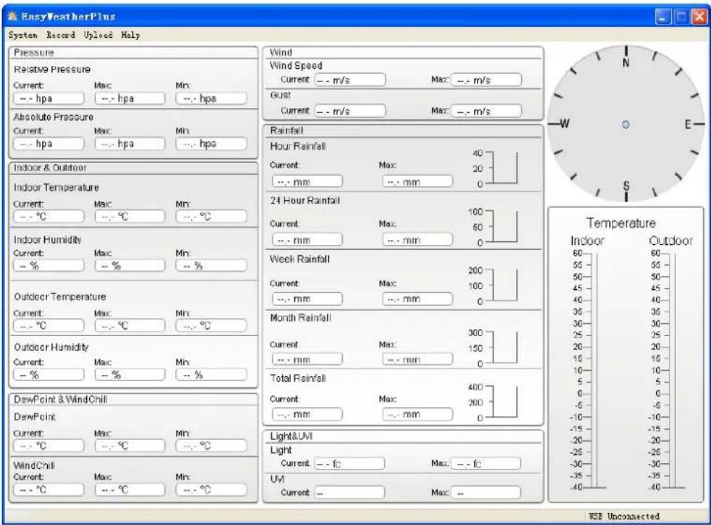 VELLEMAN WS3080 - Usar el software - 1