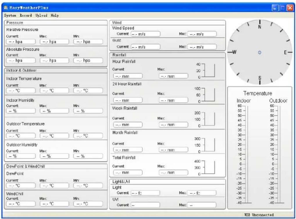 VELLEMAN WS3080 - Gebruik van de software - 1