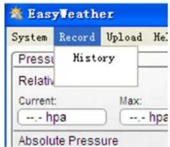 VELLEMAN WS3080 - Display history - 1