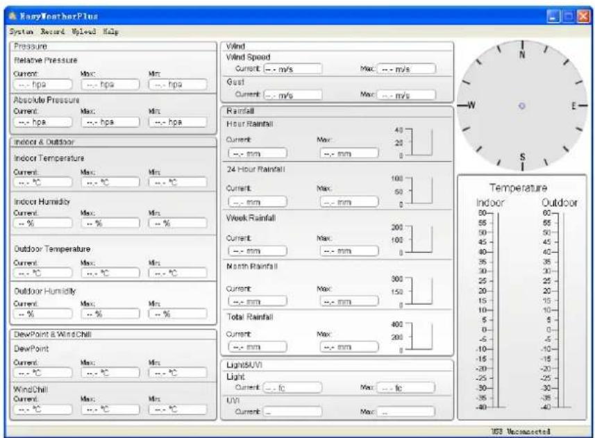 VELLEMAN WS3080 - Emploi du logiciel - 1