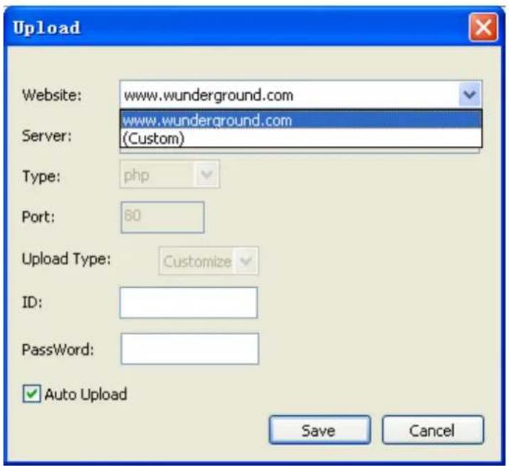 VELLEMAN WS3080 - Data-upload - 1