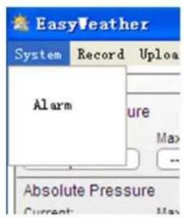 VELLEMAN WS3080 - Definições do Sistema de alarme - 1