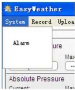 VELLEMAN WS3080 - Ustawienia alarmusystemu - 1