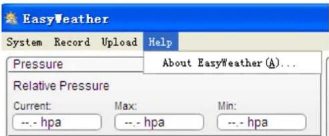 VELLEMAN WS3080 - Hilfe-Option - 1