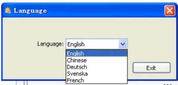 VELLEMAN WS3080 - Sélection de la langue - 2