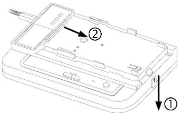 VELLEMAN VL7198 - REMOVE BATTERY MOUNTING ADAPTOR - 1