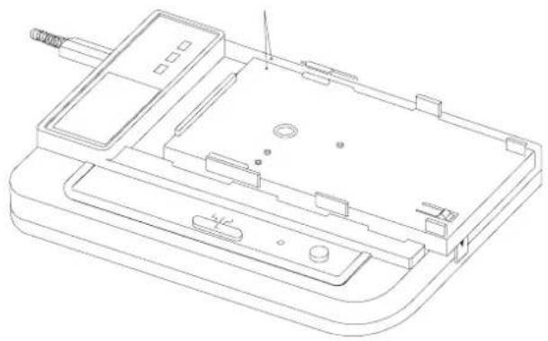 VELLEMAN VL7198 - INSERTION DE L'ADAPTATEUR DE BATTERIES - 1