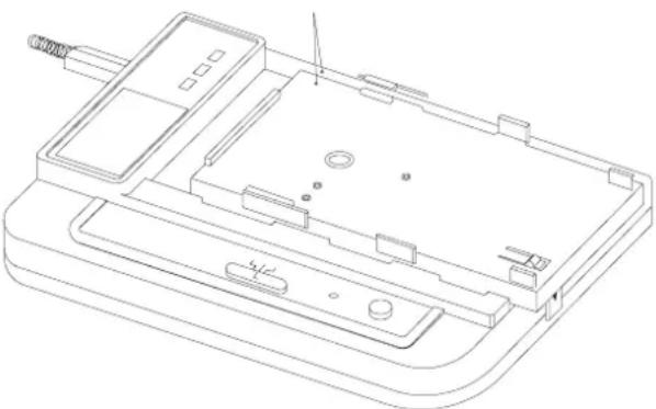 VELLEMAN VL7198 - PLAATSEN VAN HET MONTAGEHULPSTUK VOOR BATTERIJEN - 1