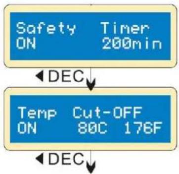 VELLEMAN VLE8 - Weergave informatie - 2