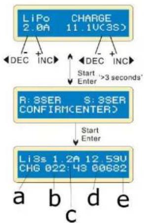 VELLEMAN VLE8 - Ładowanie baterii litowej w trybie Charge - 1