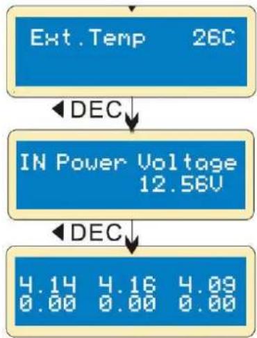 VELLEMAN VLE8 - Weergave informatie - 3