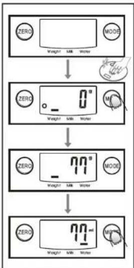 ROADSTAR KS250GR - Weighing mode - 1