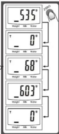 ROADSTAR KS250GR - Condizione 2: Funzione di "TARA" - 2