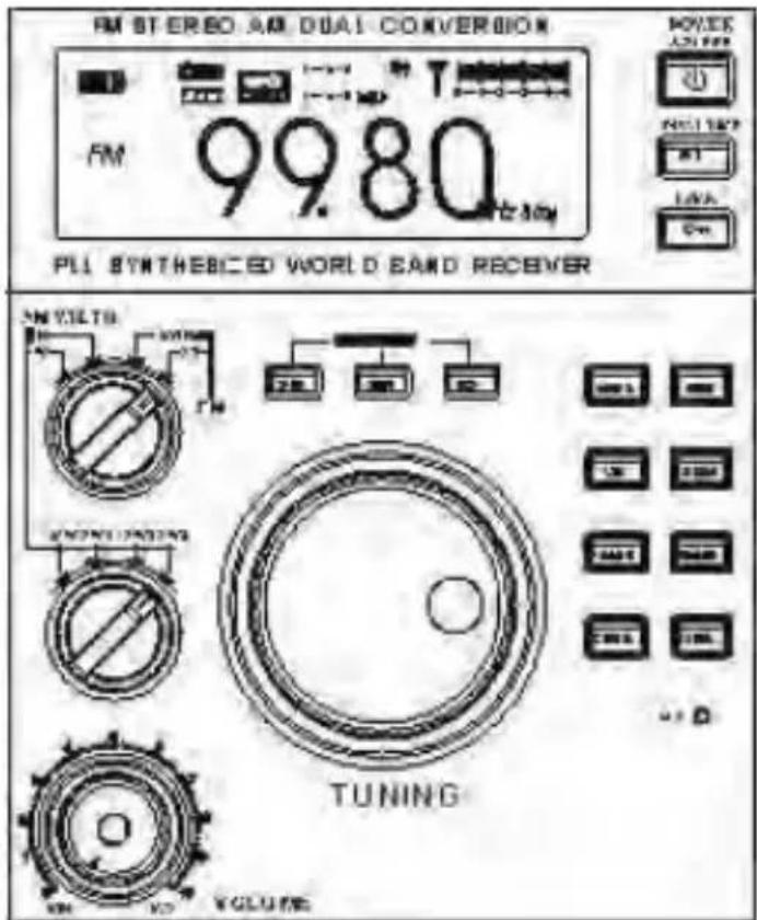 ROADSTAR TRA2350P - RECHERCHE DES STATIONS - 1