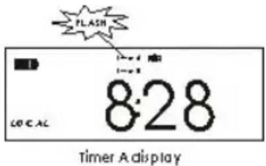 ROADSTAR TRA2350P - Setting dual timer - 1
