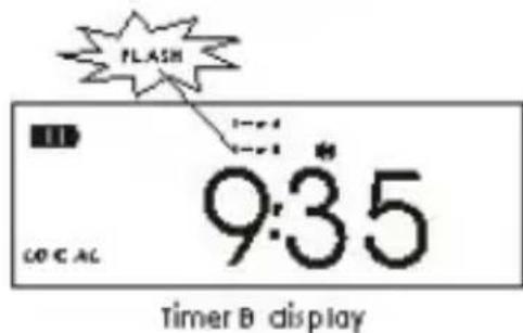 ROADSTAR TRA2350P - Impostazione del doppio timer - 2