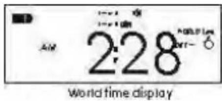 ROADSTAR TRA2350P - Ajuste de la hora global - 1