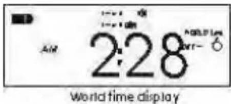ROADSTAR TRA2350P - 12/24 hour format selection - 1