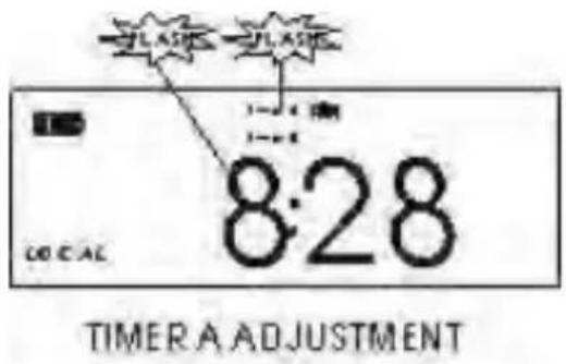 ROADSTAR TRA2350P - Regolazione del doppio timer - 1