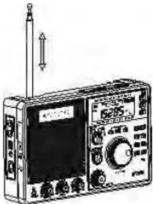 ROADSTAR TRA2350P - Escucha de una emisión SW - 1