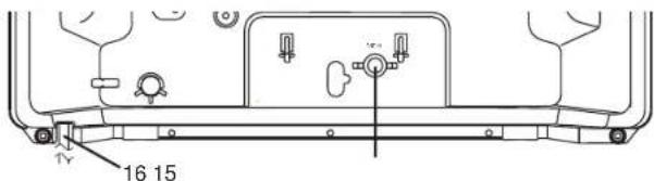 SYLVANIA 6419CTB - - VUE DE ARRIÈRE DE TÉLÉVISEUR - - 1