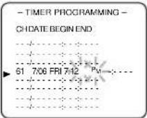 SYLVANIA 6319CCB - Set beginning hour - 1
