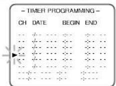 SYLVANIA 6319CCB - Select your desired program position (1~8) - 1