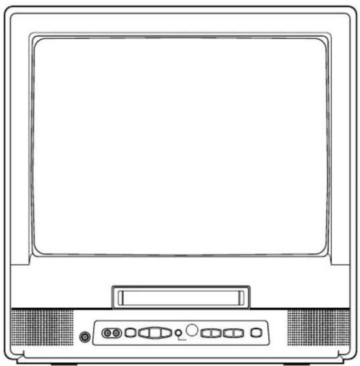 SYLVANIA 6313CCB - TÉLEVISEUR COULEUR/MAGNETOSCOPE 6313CCB (13POUCES) 6319CCB (19POUCES) - 1