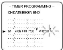 SYLVANIA 6313CCB - Set end minute - 1