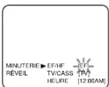 SYLVANIA 6313CCB - Activez la fonction MINUTERIE RÉVEIL - 1