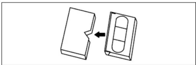 SYLVANIA 6309CCB - REMOVING A CASSETTE - 1