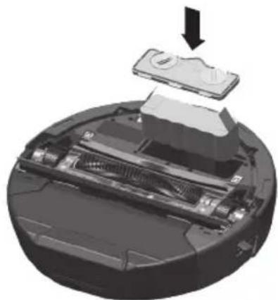 IROBOT Scooba 400 - Insertion de la batterie - 1