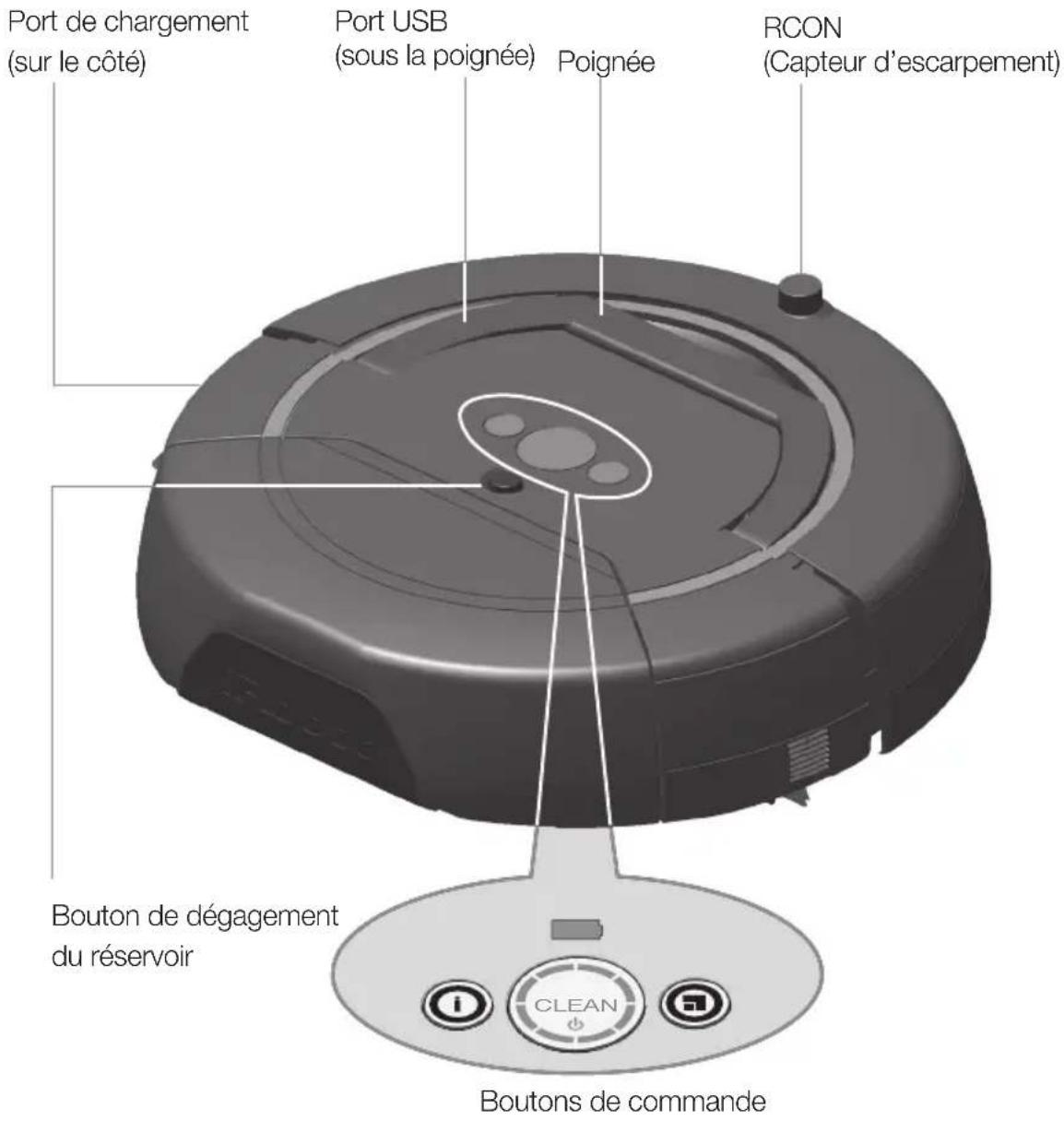 IROBOT Scooba 400 - Découverte de votre Scooba® - 1