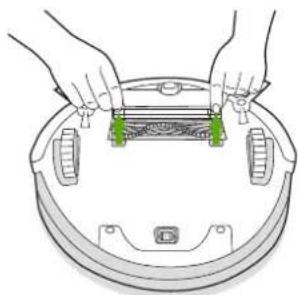 IROBOT Roomba 600 - Nettoyage de la brosse principale Nettoyage du bac - 1